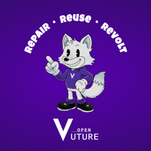 Wallpaper "Repair, Reuse, Revolt"